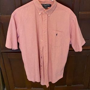Ralph Lauren Golf Red/White Checked Shirt